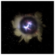 The planet of Alderaan is blown apart in an explosion. #starwars #anhwt #toyshelf