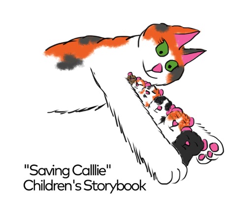"Saving Callie" Children's Storybook Sample Page
